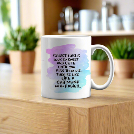 Short Girls Ceramic Mug