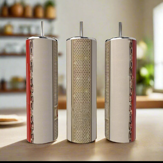 Glitz Purse | Red or Brown | 20oz Tumbler