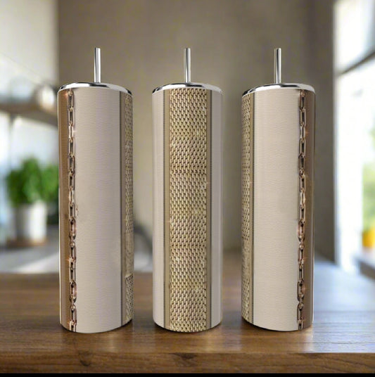 Glitz Purse | Red or Brown | 20oz Tumbler