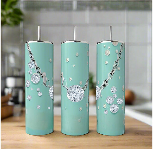 Diamond Love | Stainless Steel 20oz Skinny Tumbler