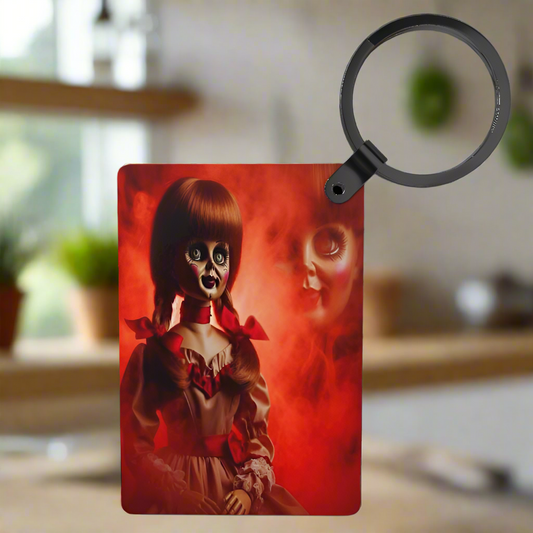 Annabelle Inspired Keychain