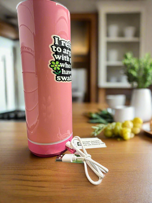 Refuse To Argue 20oz Bluetooth Tumbler