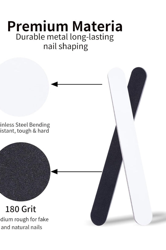 Eras | 180 GRIT Stainless Steel Emery Board