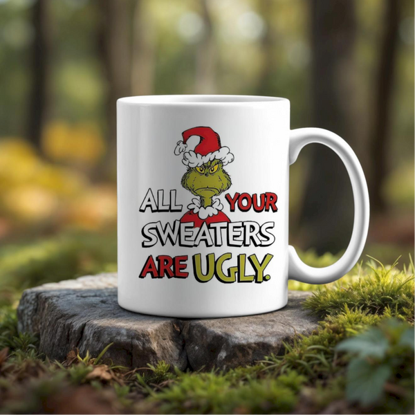 Ugly Christmas Sweater Ceramic Mug