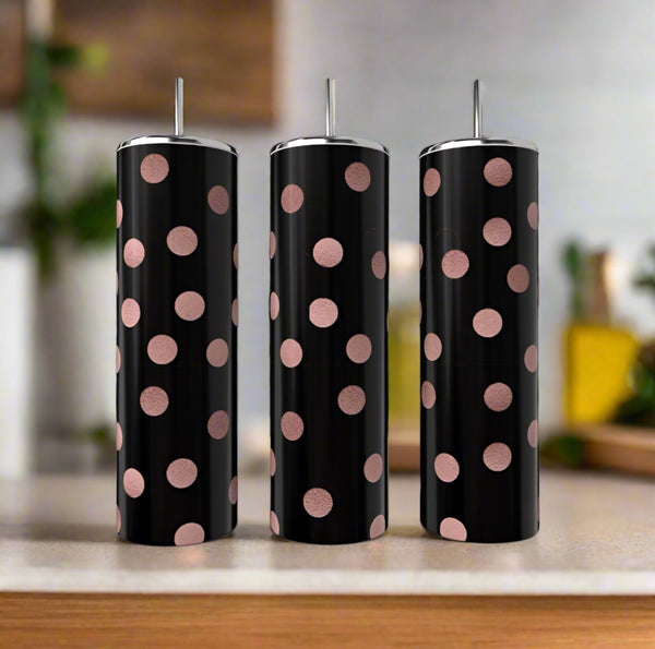 Polka Dots 20oz Tumbler