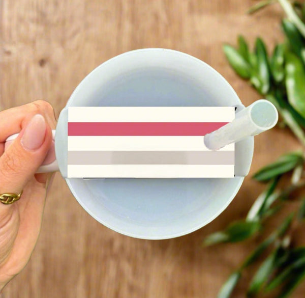 Stripe Stanley Lid Topper