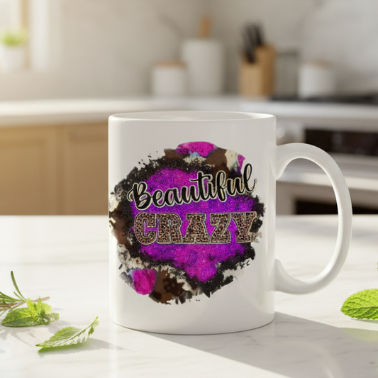 Beautiful Crazy Ceramic Mug